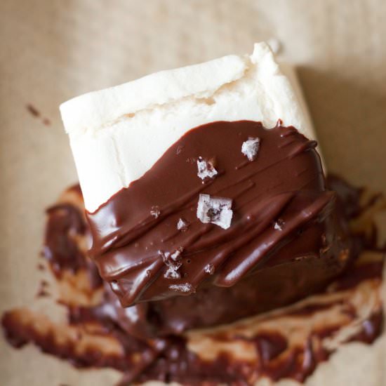 Chocolate Peppermint Marshmallows - Recipe photo by recipestonourish