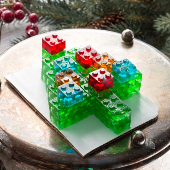 Gummy LEGO Candy Tree - Recipe photo by Chewable Structures