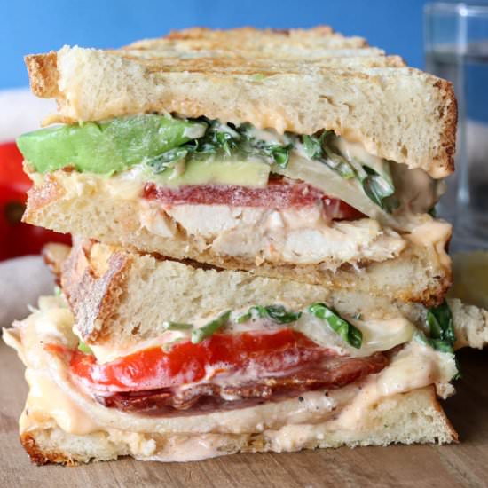 Chicken Avocado Bacon Sand Melt - Recipe photo by ValentinasCorner