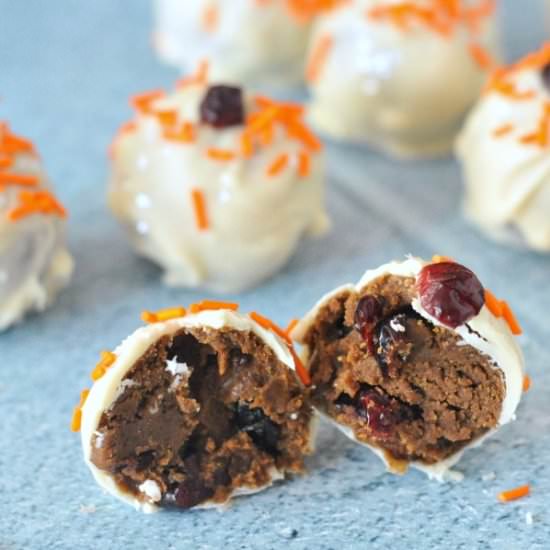 Cranberry Orange Shortbread Truffle - Recipe photo by spabettie