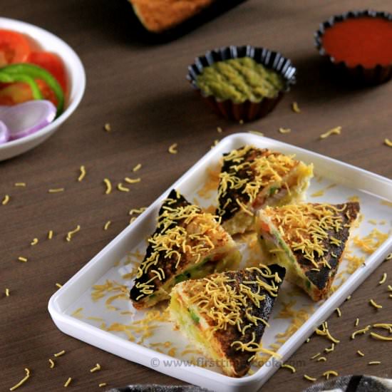 Masala Toast Sandwich - Recipe photo by firsttimercook