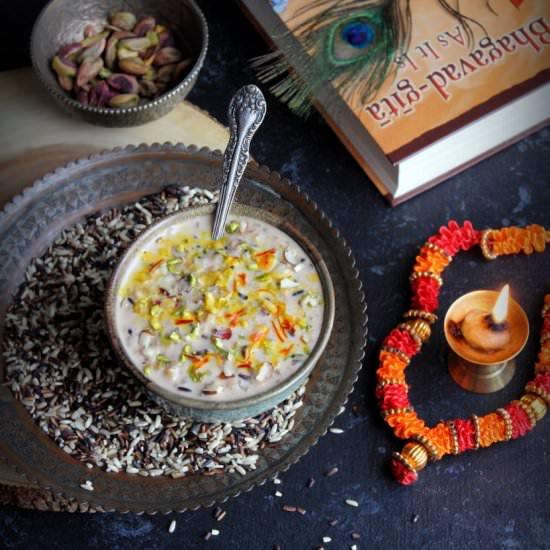 SAFFRON KHEER - Recipe photo by easyfoodsmith