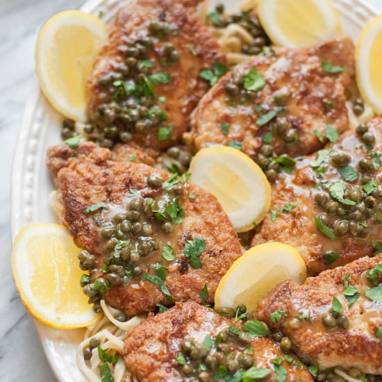 Paleo Pork Scaloppine - Recipe photo by acalculatedwhisk