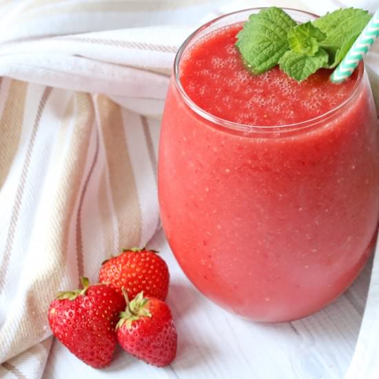 Fizzy Watermelon Slushie - Recipe photo by Fitasamamabear