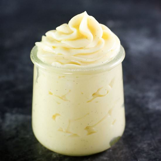 Creme Patissiere - Recipe photo by The Flavor Bender