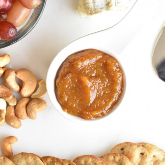 Peach Ginger Chutney - Recipe photo by Spice Cravings