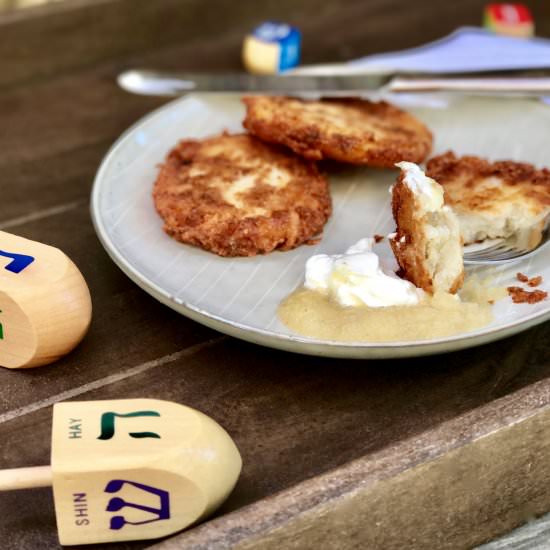 Perfect Potato Latkes - Recipe photo by simmerandsauce