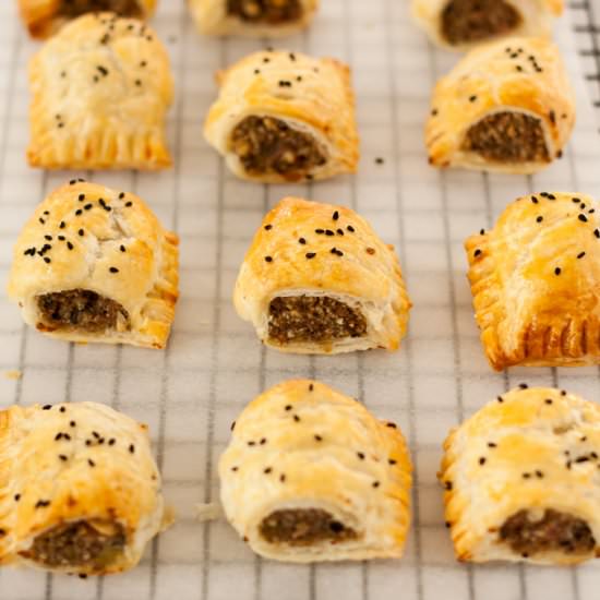 Stuffed Turkey Sausage Rolls - Recipe photo by sugarsaltmagic