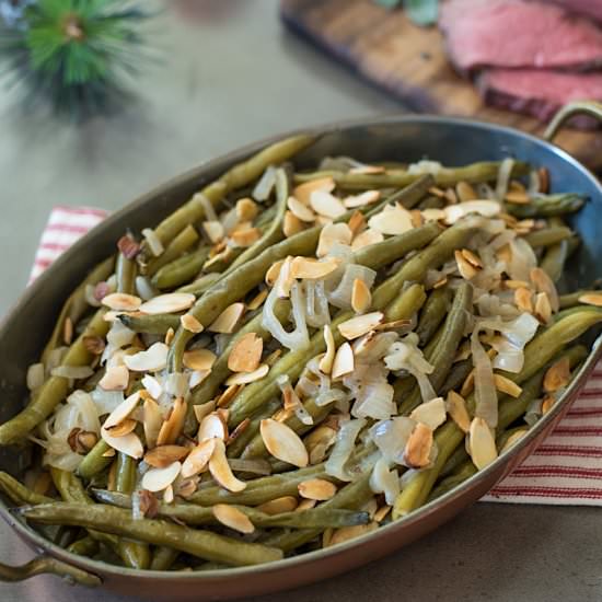 Slow cooker green beans - Recipe photo by culinaryginger
