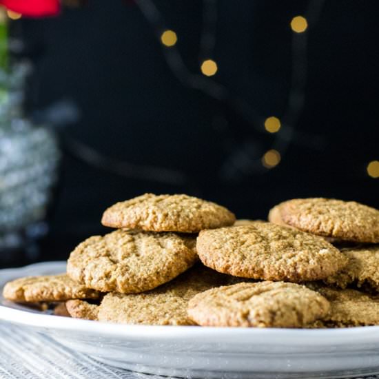 Paleo Ginger Spice Cookies - Recipe photo by fithappyfree