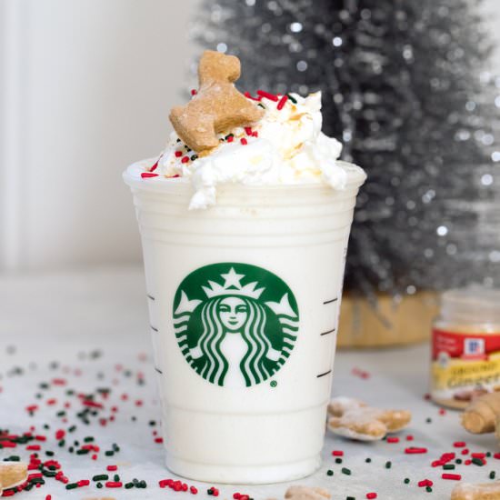 Gingerbread Puppuccinos - Recipe photo by Wearenotmartha