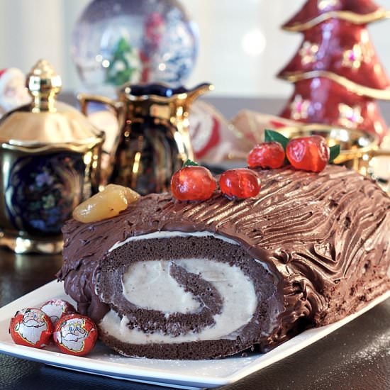 Christmas Yule Log - Recipe photo by culinaryflavors