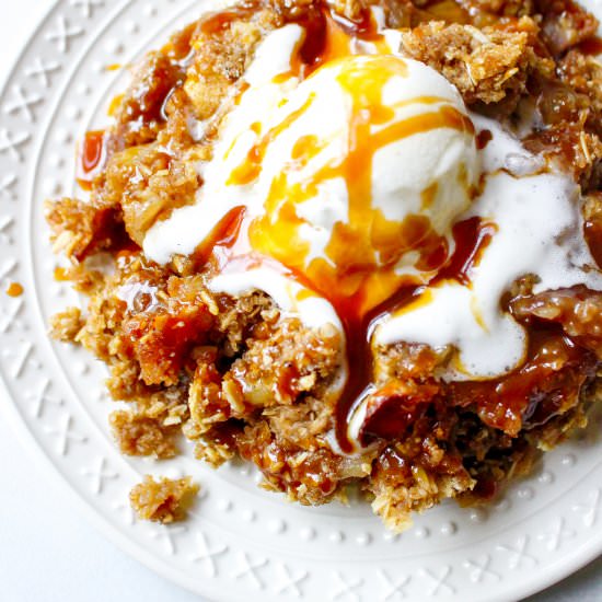Chai Apple Crisp - Recipe photo by yestoyolks