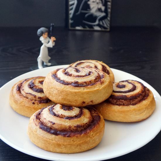 Princess Leia cinnamon buns - Recipe photo by bijouxandbits