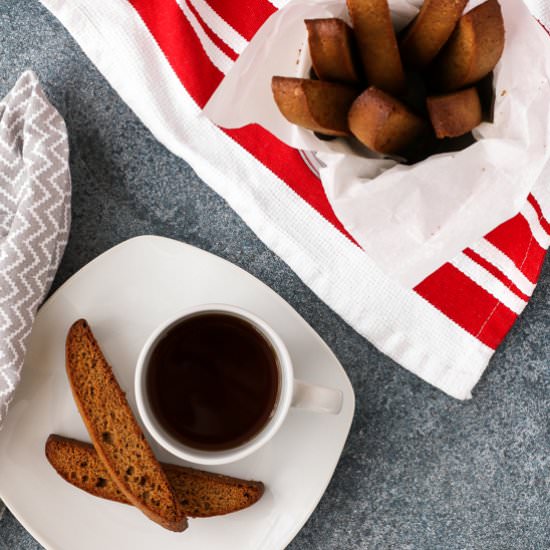 Gingerbread Biscotti - Recipe photo by tasty seasons