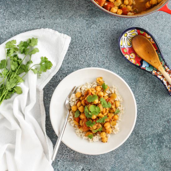 Chana Masala - Recipe photo by tasty seasons