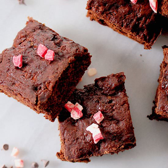 Melted ice cream brownies - Recipe photo by evabakes