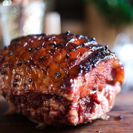 Glazed Christmas Ham - Recipe photo by fromthelarder