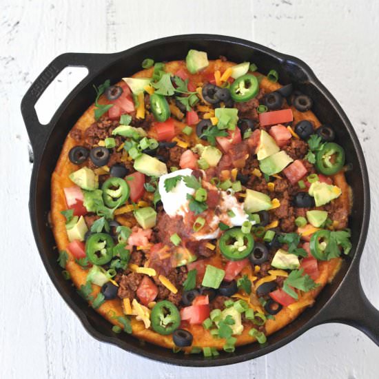 Keto Taco Breakfast Skillet - Recipe photo by Peace Love and Low Carb