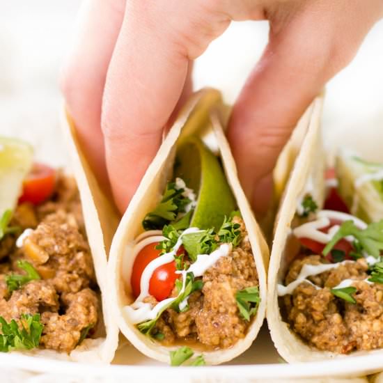 Vegetarian Taco Meat - Recipe photo by veggiebalance
