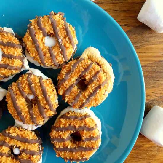 Samoa S'mores Cookie - Recipe photo by Theyummymuffin