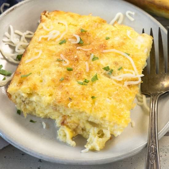 Green Chile Egg Casserole - Recipe photo by crazyforcrust