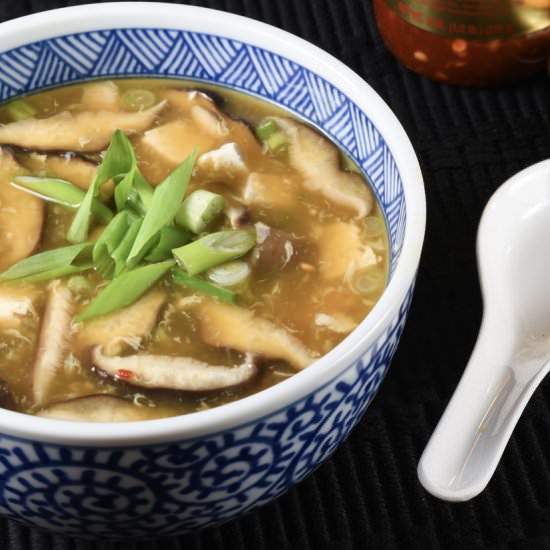 Hot and Sour Soup - Recipe photo by For the Love of Cooking