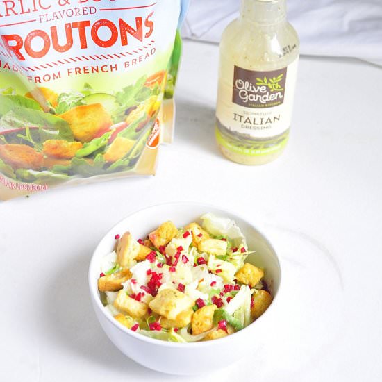 Lettuce Salad - Recipe photo by JeeviKitchen