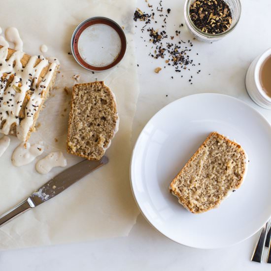 Chai Bread + Cream Cheese Glaze - Recipe photo by coffeeandcrumbs