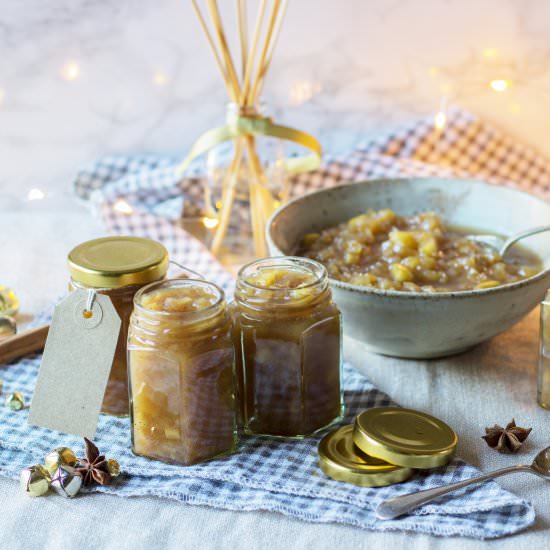 Spiced Pear & Cider Chutney - Recipe photo by Properfoodie