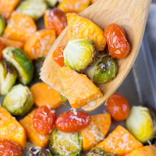 Roasted Vegetables - Recipe photo by Veronikas Kitchen