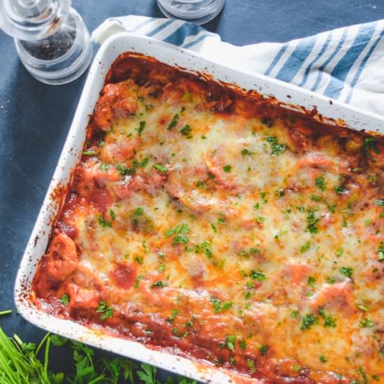 One-Pot Tortellini Bake - Recipe photo by mymoderncookery