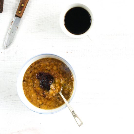Red Lentil Protein Breakfast - Recipe photo by rebelskitchen