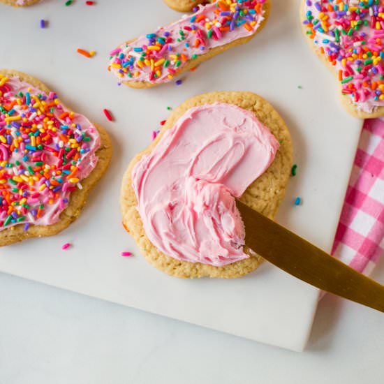 Easy Vegan Sugar Cookies - Recipe photo by katerinaseigel