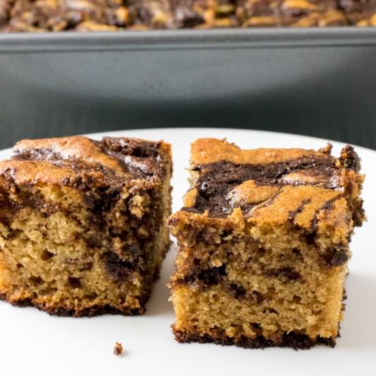Paleo Cinnamon Chocolate Swirl Cake - Recipe photo by fithappyfree