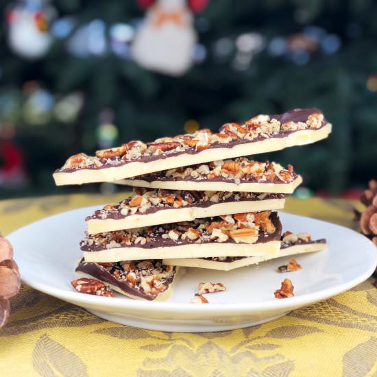 English Toffee with Pecans - Recipe photo by Hummingbirdthyme