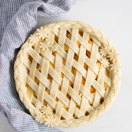 Miso Caramel Apple Pie - Recipe photo by cloudykitchen