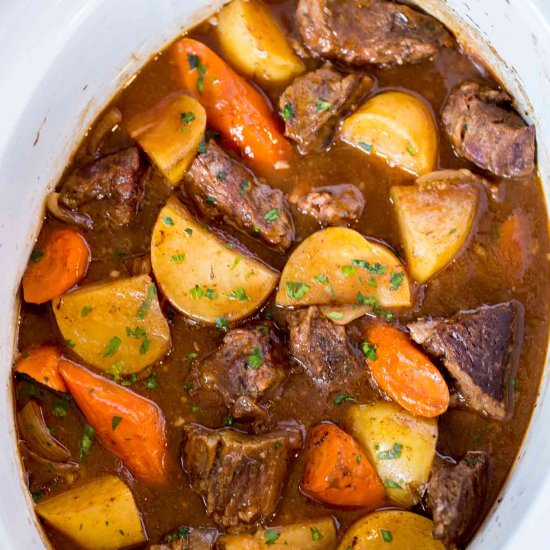 Ultimate Slow Cooker Beef Stew - Recipe photo by dinnerthendessert