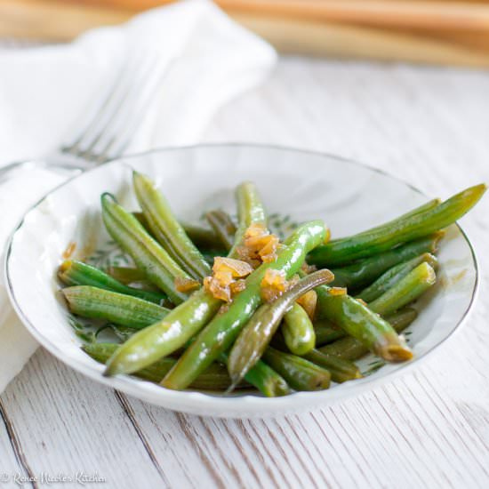 Worcestershire Green Beans - Recipe photo by RNsKitchen