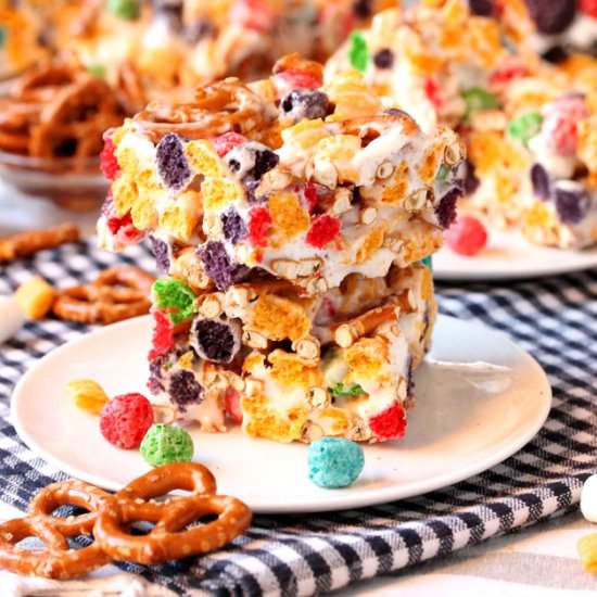 Captain Crunch & Pretzel Krispies - Recipe photo by CouponClippingCook