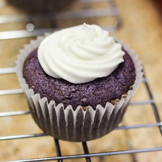 Easy Ube Cupcakes - Recipe photo by AmusingMaria