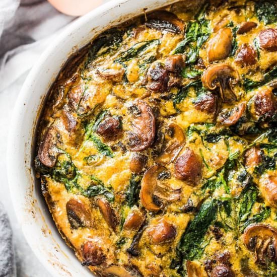 Sausage + Egg Breakfast Bake - Recipe photo by The Endless Meal