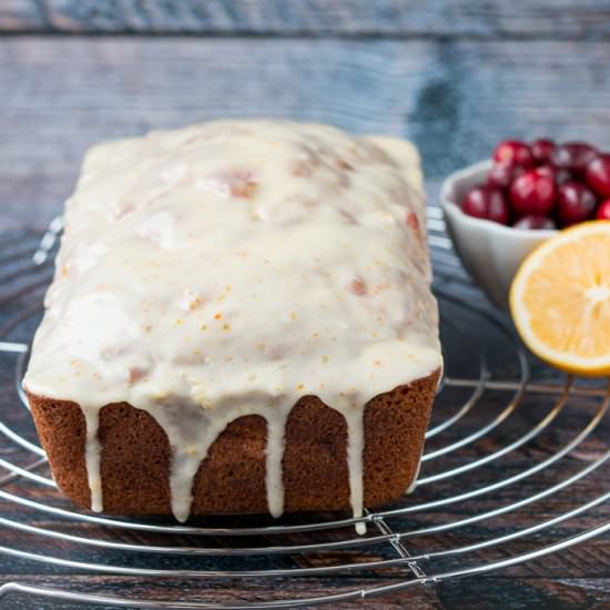 Glazed Citrus Cranberry Bread - Recipe photo by littlesweetbaker