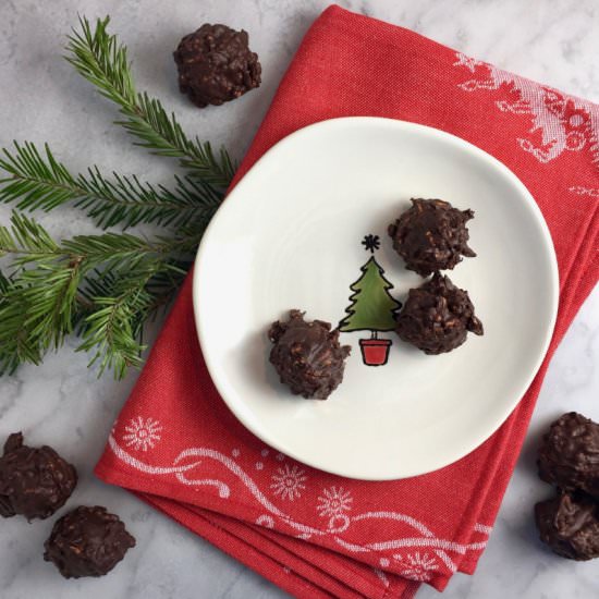 Chocolate Haystacks - Recipe photo by thebrookcook.wordpress.com