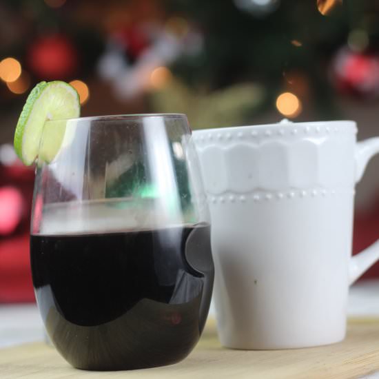 Blood Orange Mulled Wine - Recipe photo by forkingup