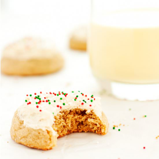 Eggnog Cookies - Recipe photo by 2Teaspoons