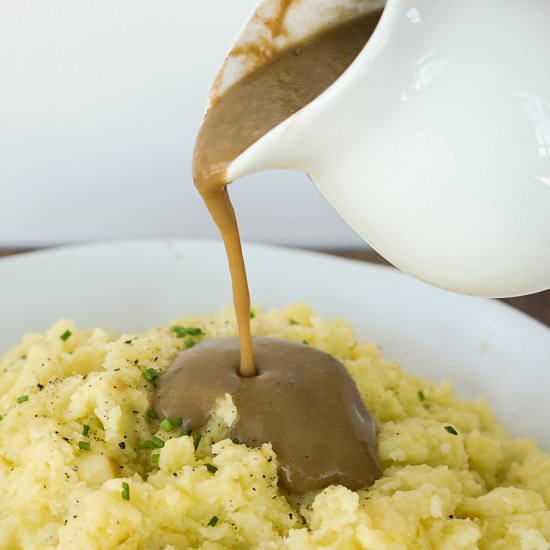 Savoury Mushroom Gravy - Recipe photo by whoneedssalad