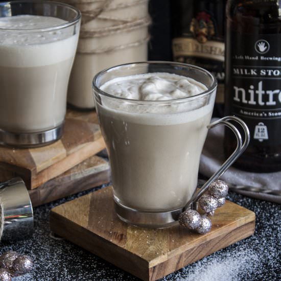 Milk Stout & Irish Cream Eggnog - Recipe photo by Craft Beering