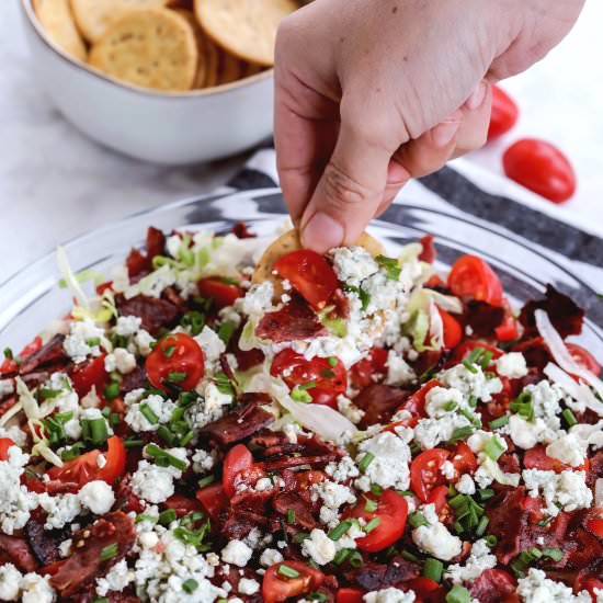 BLT Wedge Dip - Recipe photo by dashofmandi