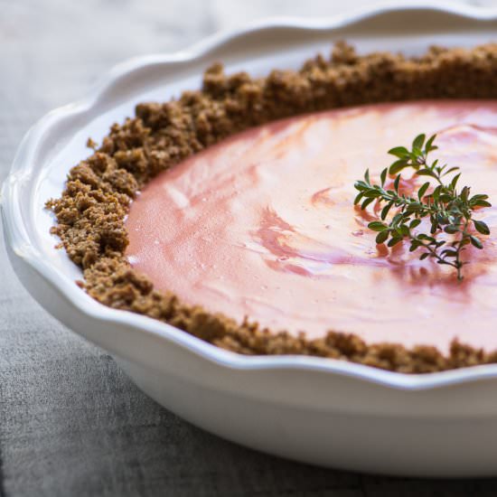 Fresh Grapefruit Gingersnap Pie - Recipe photo by theviewfromgreatisland
